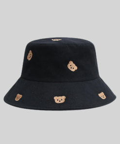 Nón BucKet Baby Bear Đen