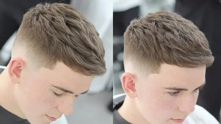 Tóc đẹp cho nam mặt tròn - Kiểu tóc Faux Hawk