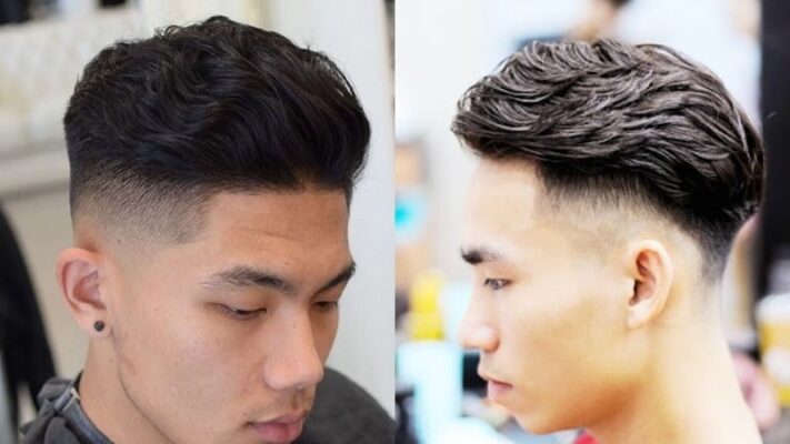 Tóc uốn pompadour